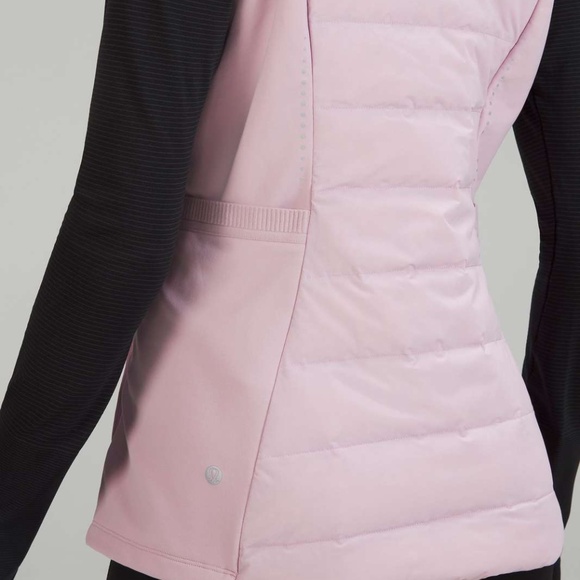Lululemon Down for it All Vest (Size 6) in Pink Peony NWT - Picture 5 of 6